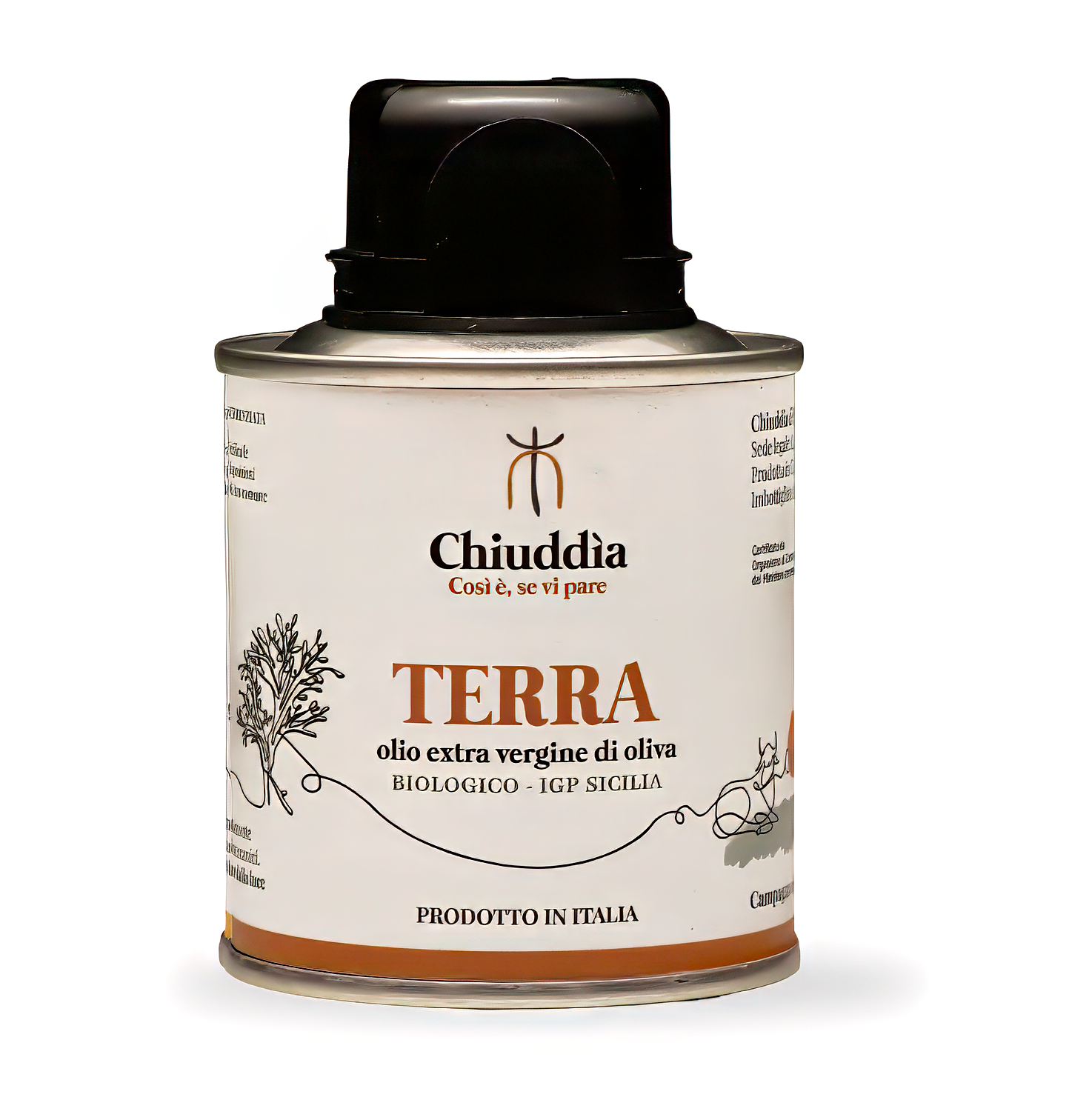 TERRA extra virgin olive oil – 100 ml tin