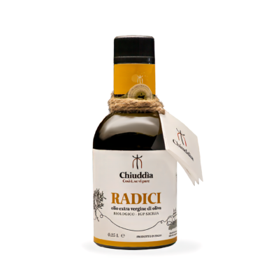 Olio extravergine d'oliva RADICI – bottiglia da 250 ml