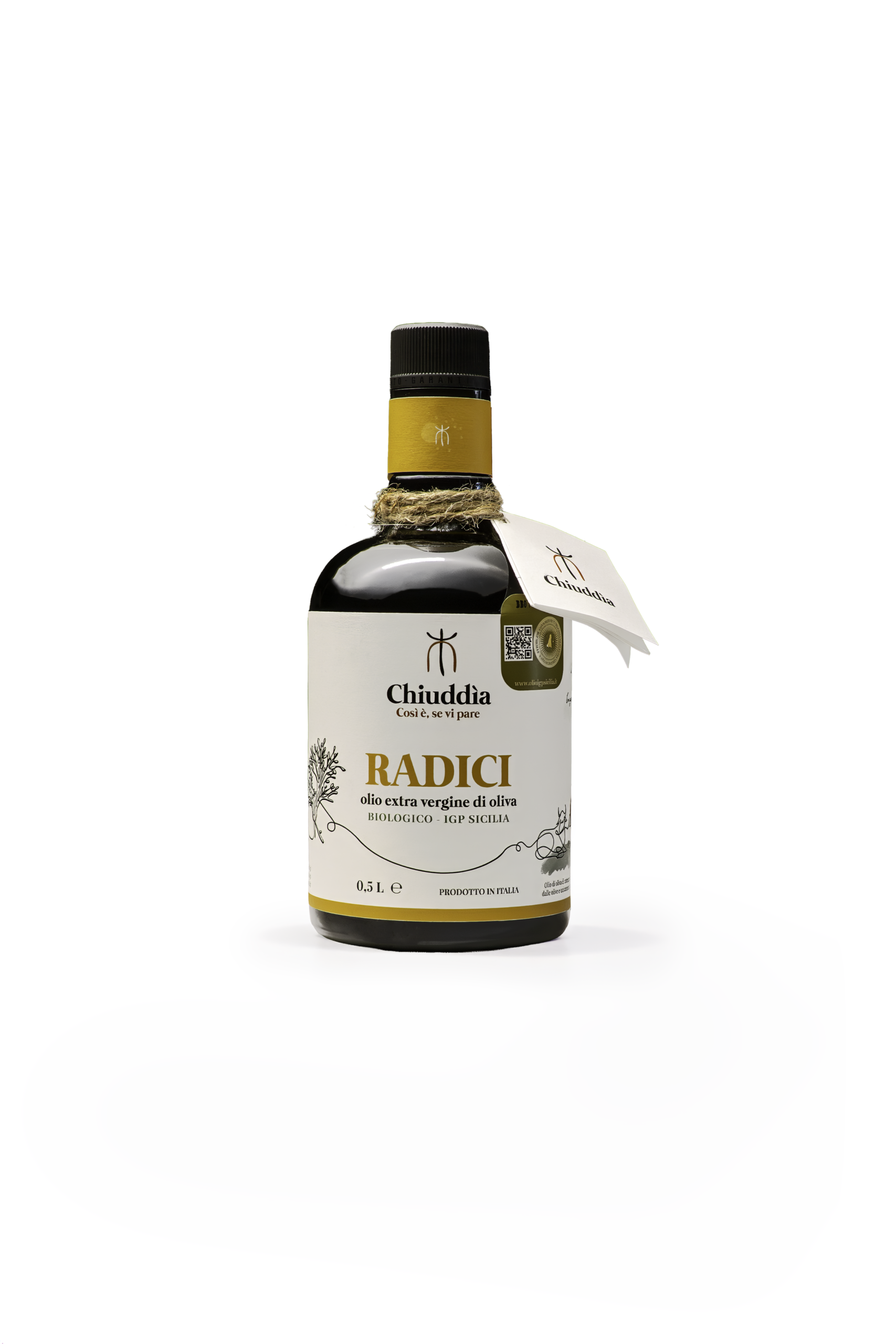 RADICI 0.50L – Olio extra vergine di oliva Bio IGP Sicilia