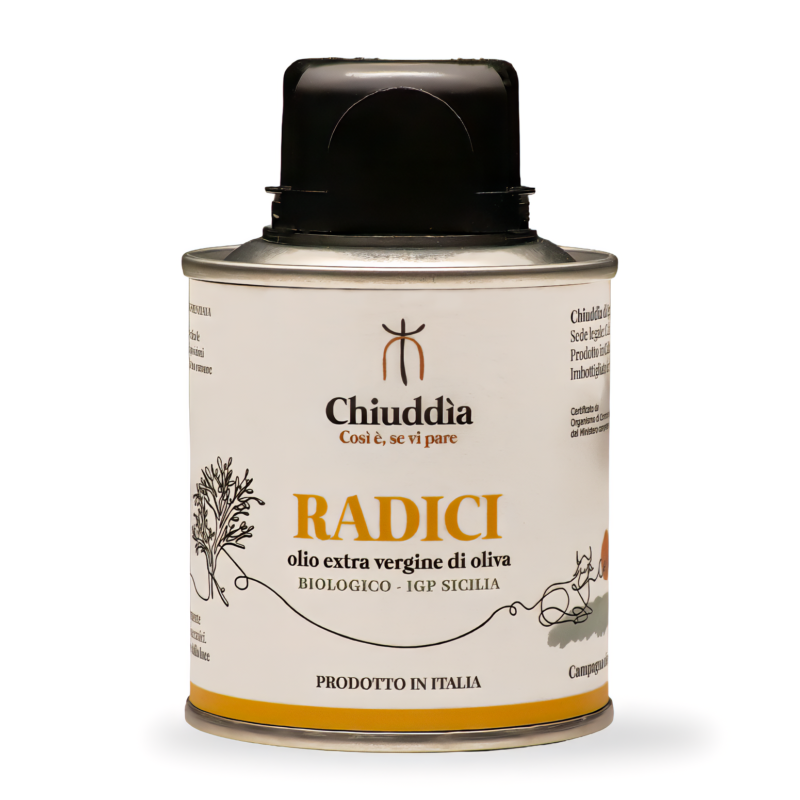 RADICI extra virgin olive oil – 100 ml tin