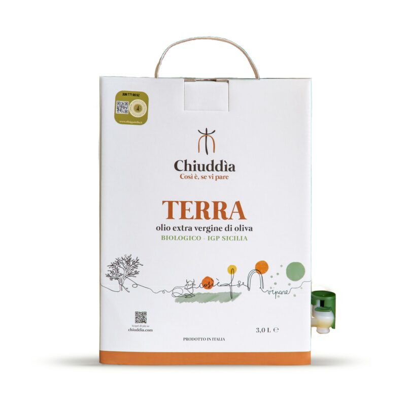 TERRA extra virgin olive oil – 3 L bag in box
